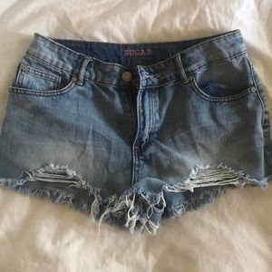 Distressed Shorts
